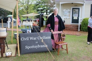 HPR Events Booth Weekend 4-2015 Spotsylvania Civilians (600x400)